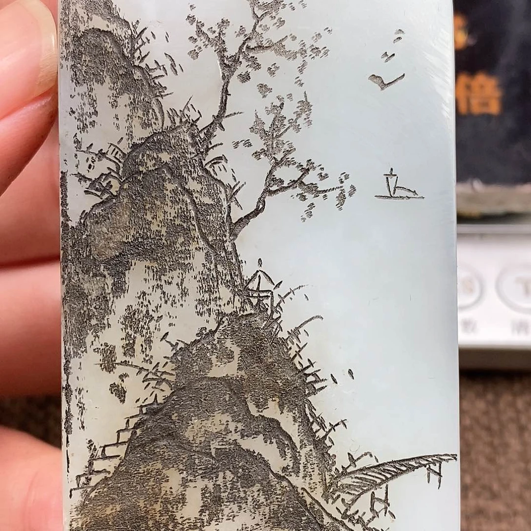 和田玉挂件未镶嵌