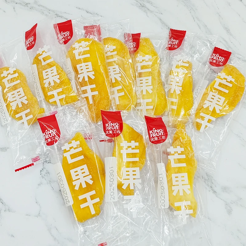 优果工坊小包装芒果干独立包装芒果片酸甜果干网红零食果脯蜜饯