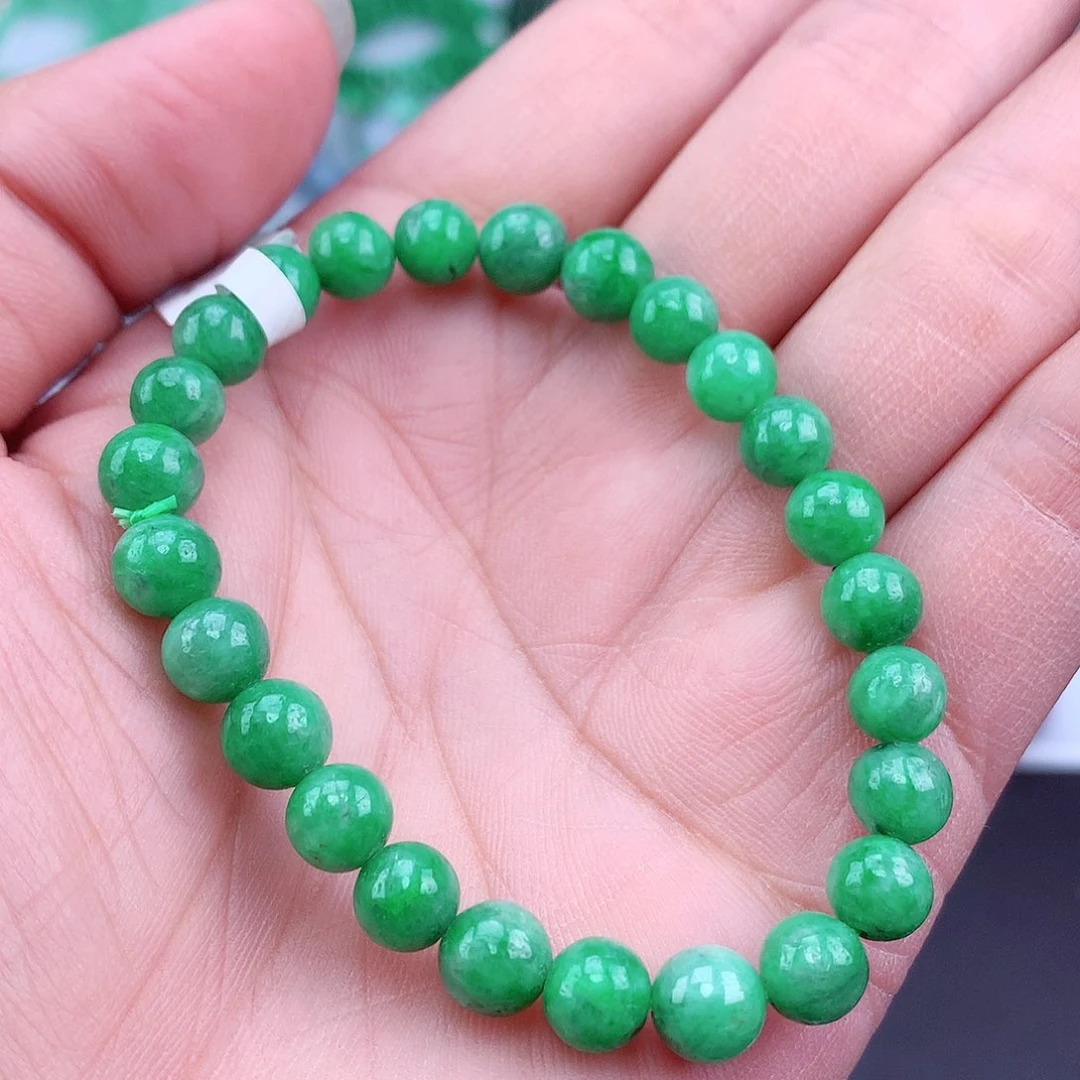 未镶嵌手链翡翠手串