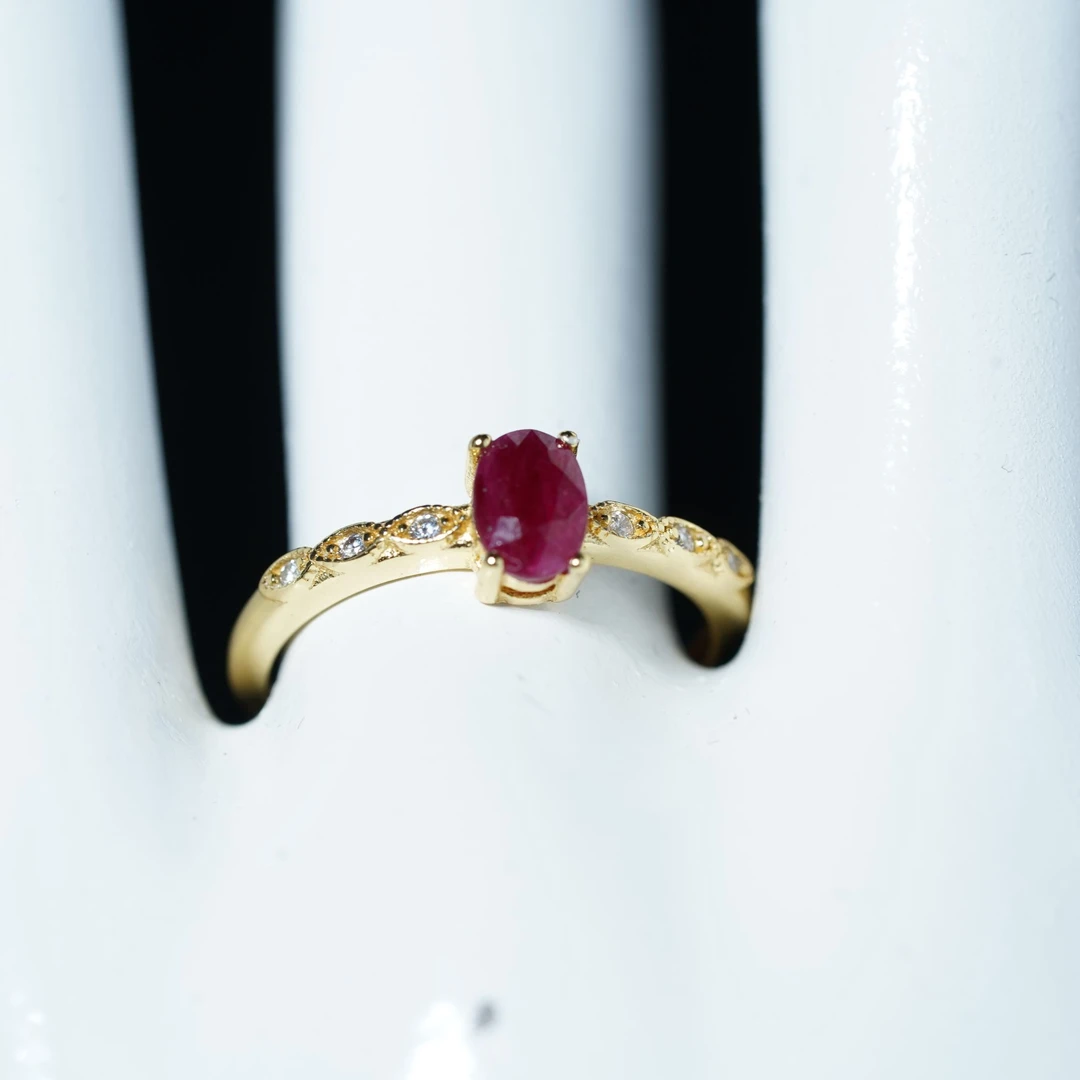 JSHBJ0518-红宝石戒指（50分左右）