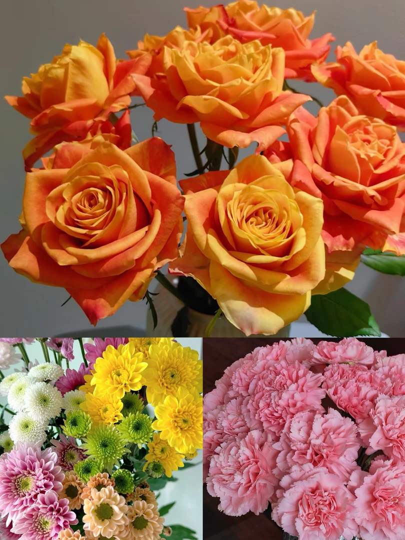 〇一份【中秋花礼】鲜切花水养插花
