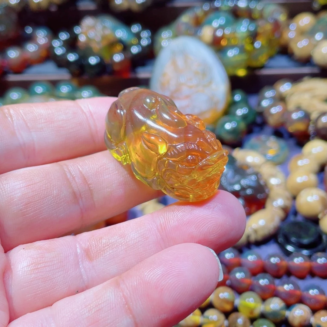 未镶嵌琥珀手链天然