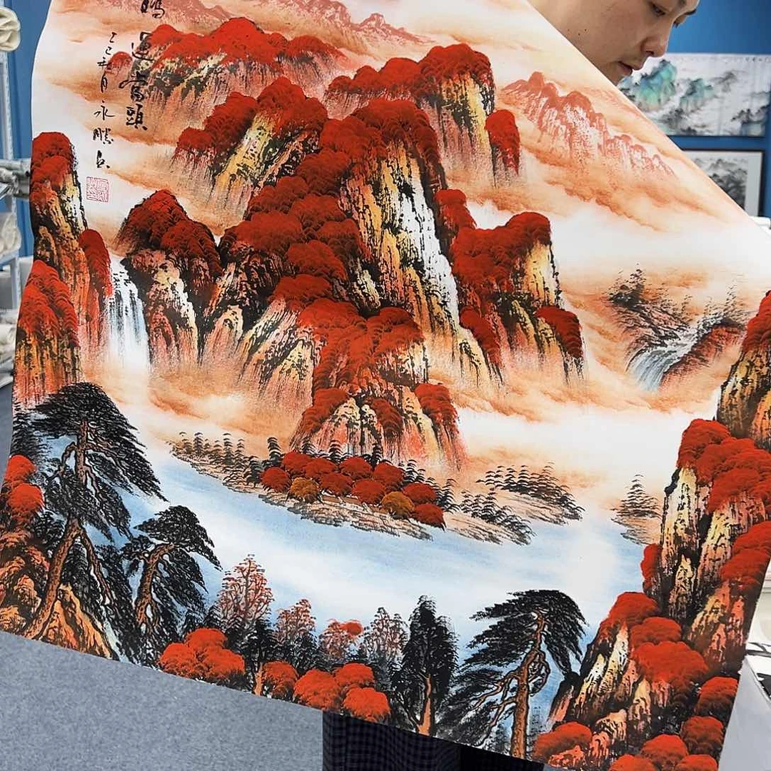 国画纯手绘作品欣赏