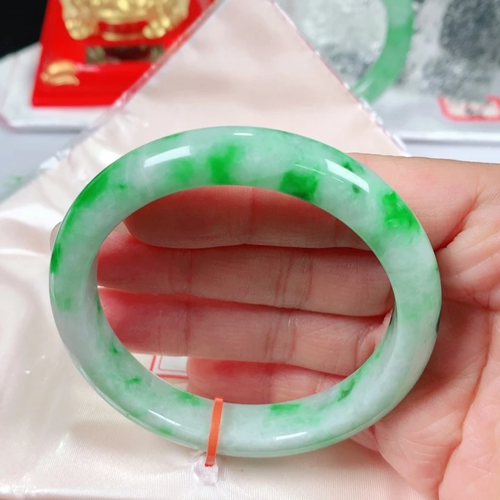 未镶嵌手镯翡翠   编号1030 正圈55-56