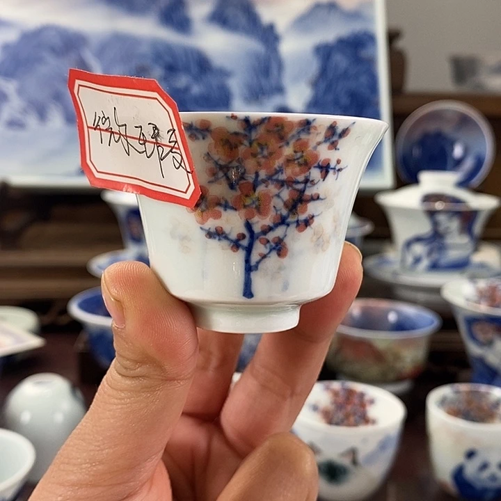 杯景德镇手工手绘陶瓷，高亮兴老师作品