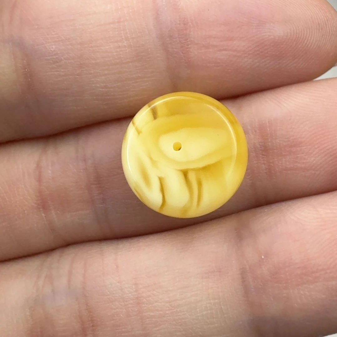 蜜蜡未镶嵌珠宝奇石全品 13.4×5.3mm