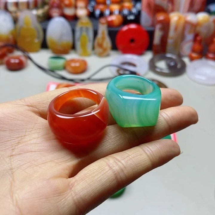 未镶嵌颈饰玛瑙/玉髓开**乐