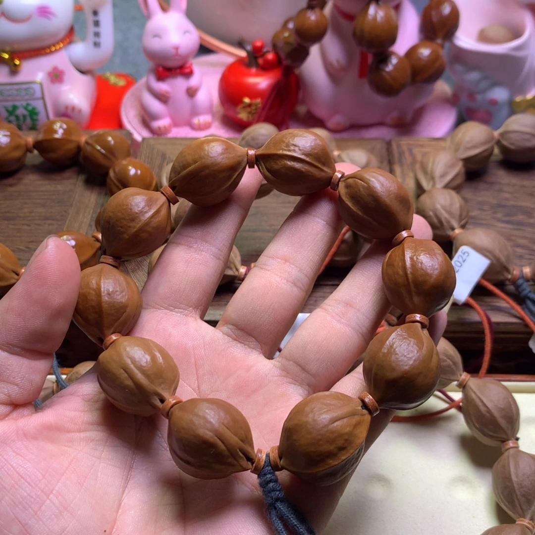 橄榄核手串/手链御****）梅林铁核20/25