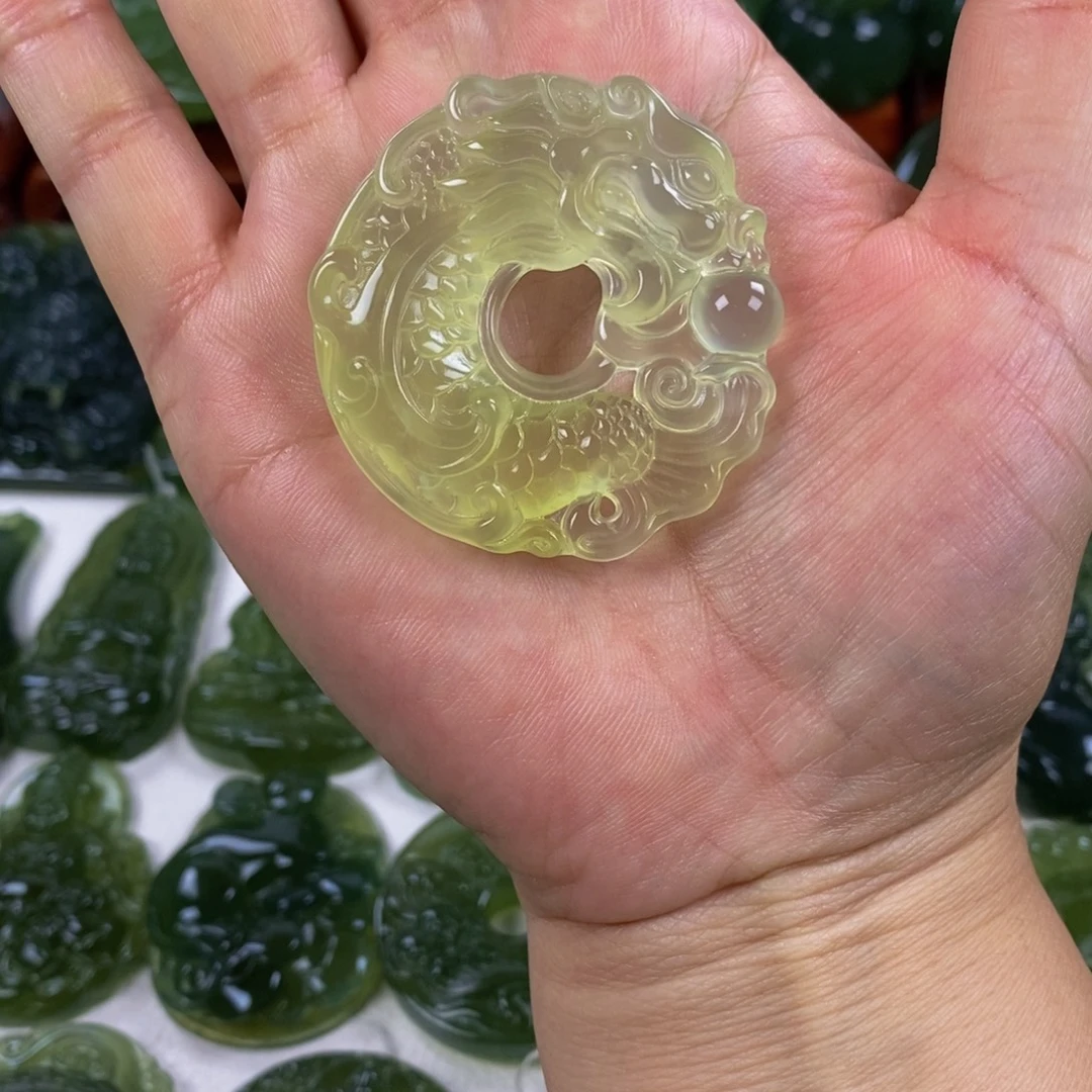 开***耶岫玉未镶嵌挂件挂件