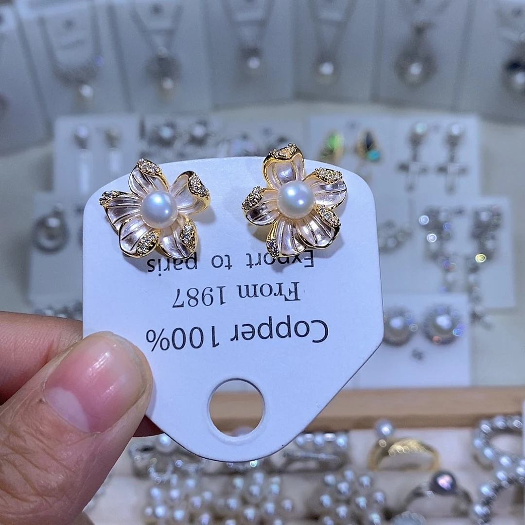 耳饰淡水珍珠未镶嵌