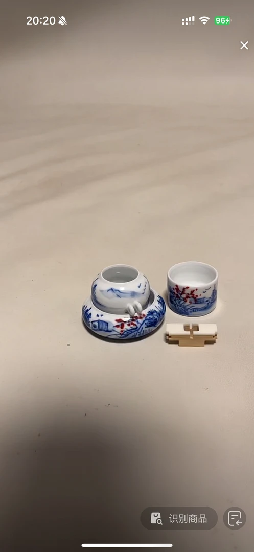鸟用山水三件套安三丝牛骨平角贴片
