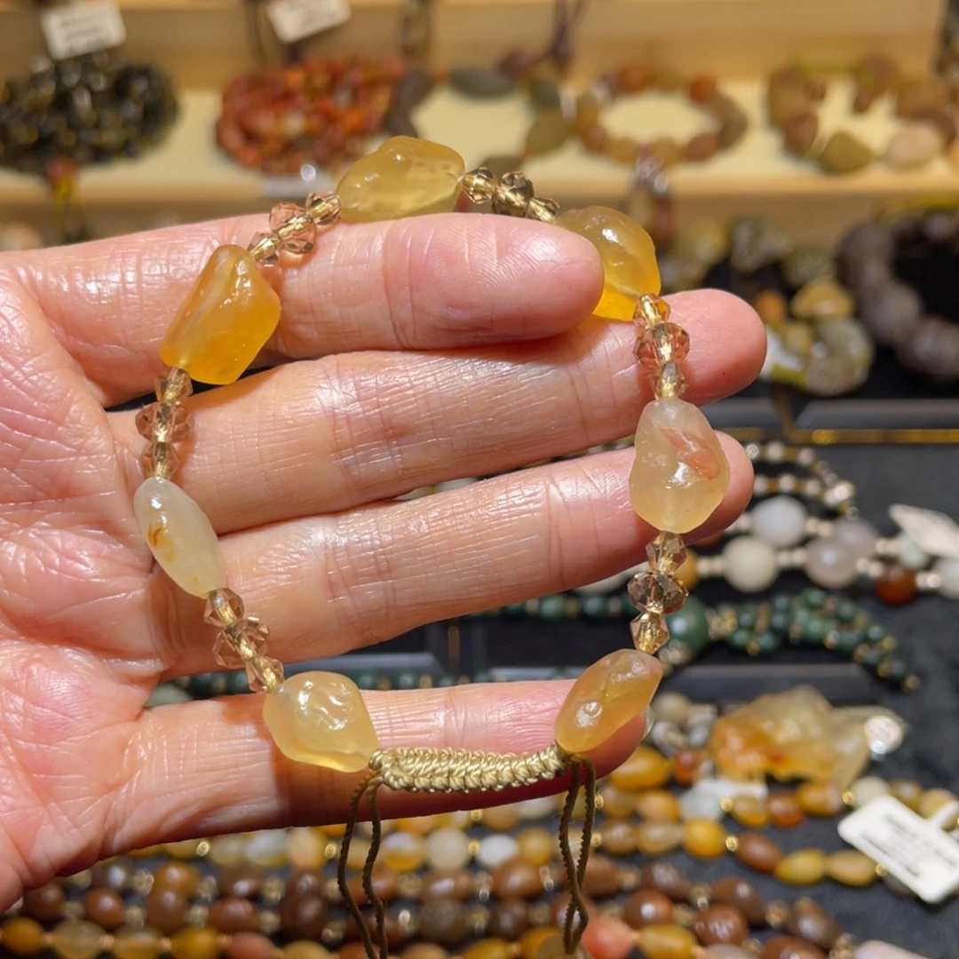 玛瑙/玉髓未镶嵌手链