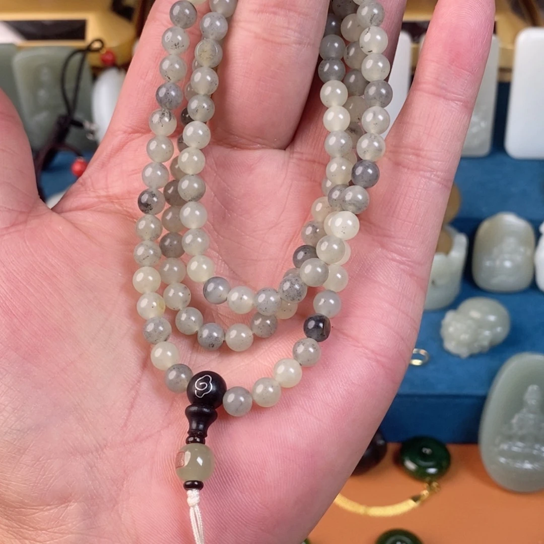 和田玉（糖玉）手链未镶嵌正*