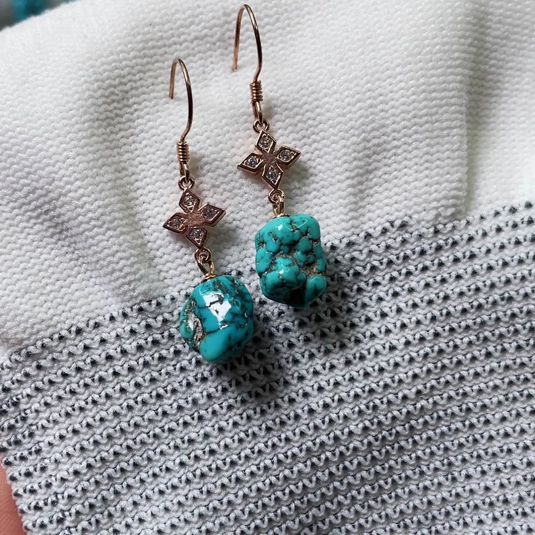 绿松石珠宝奇石未镶嵌