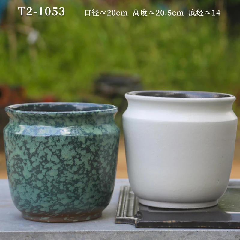 T2-1053宜兴多肉老桩花盆九尾狐花盆家用粗陶绿植花卉花盆