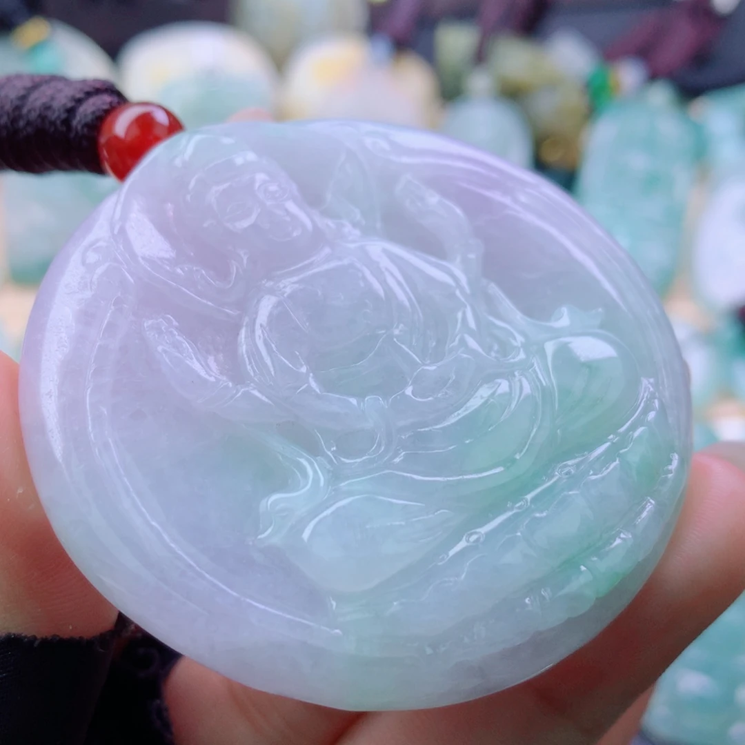 翡翠未镶嵌颈饰翡翠吊坠