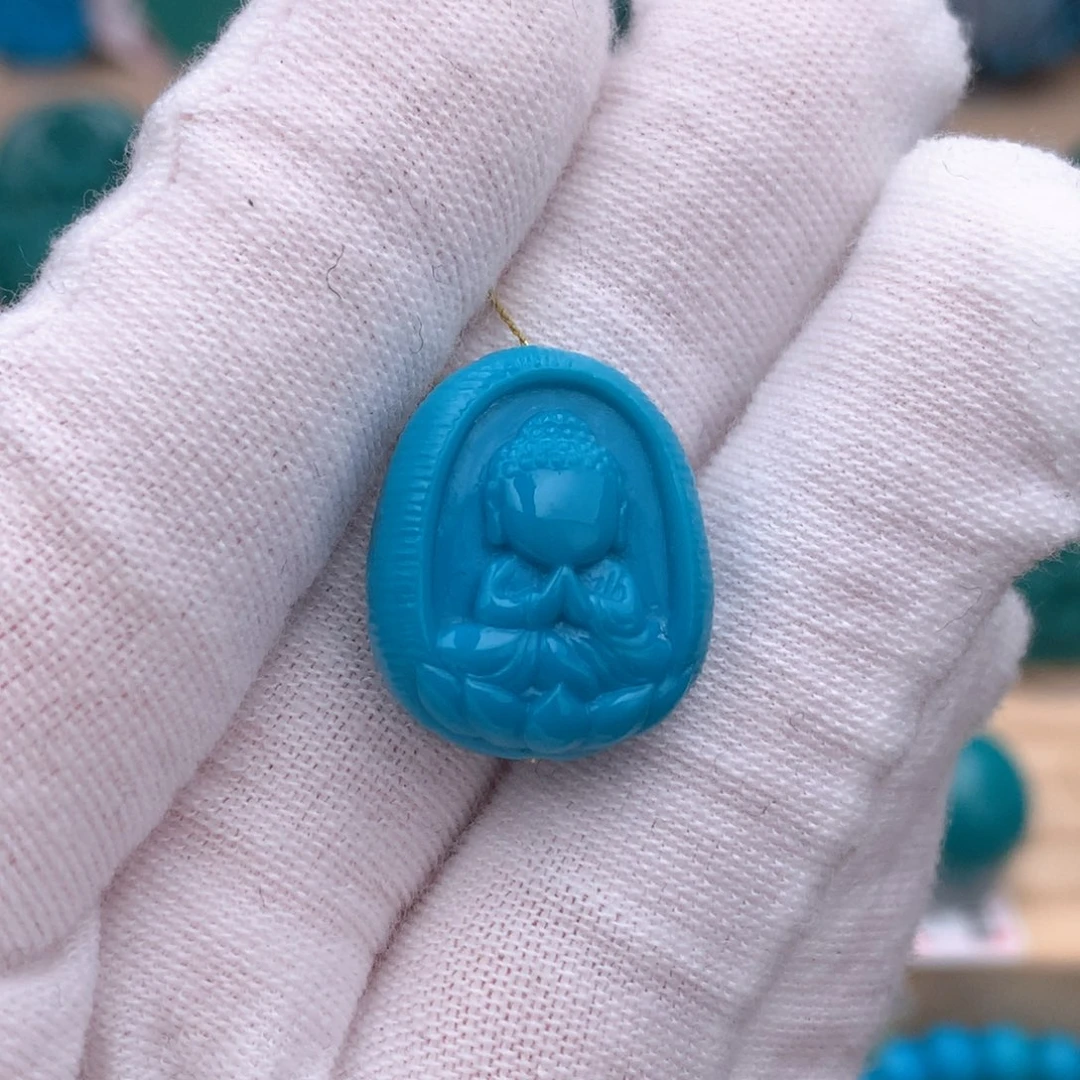 未镶嵌绿松石无相