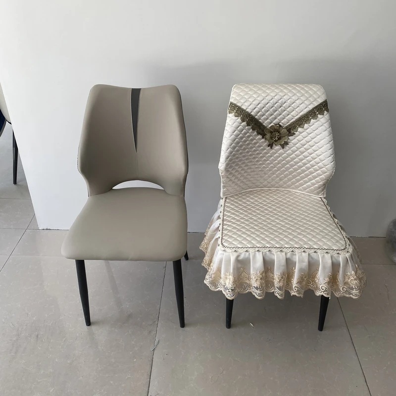 新款弧形椅子套罩餐椅套轻奢全包加厚防滑北欧家用凳子套