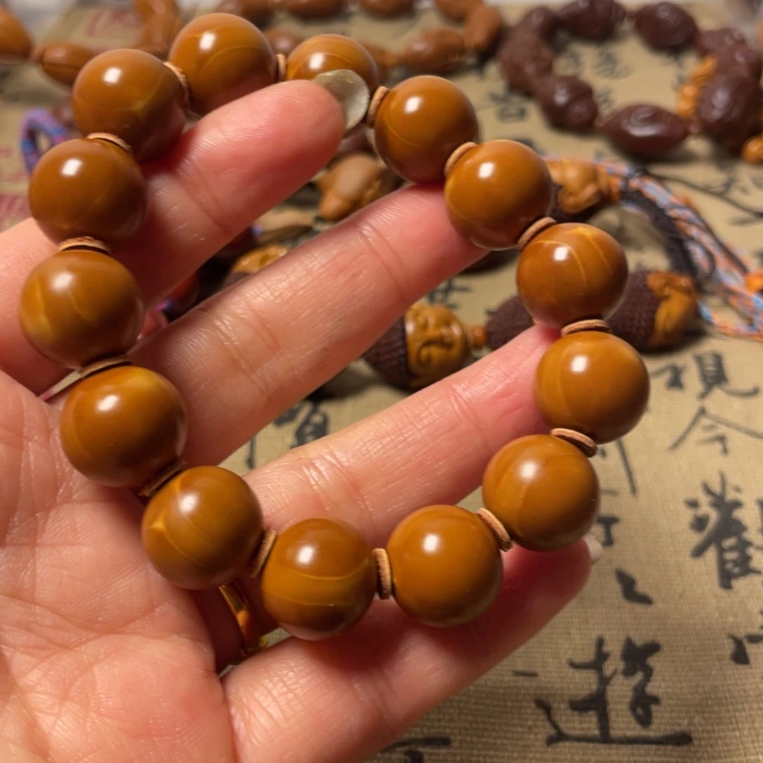 深***蓝手串/手链橄榄核橄榄核