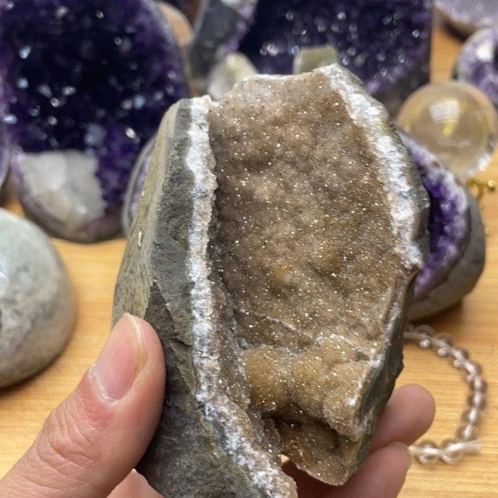 紫晶水晶软糖未镶嵌