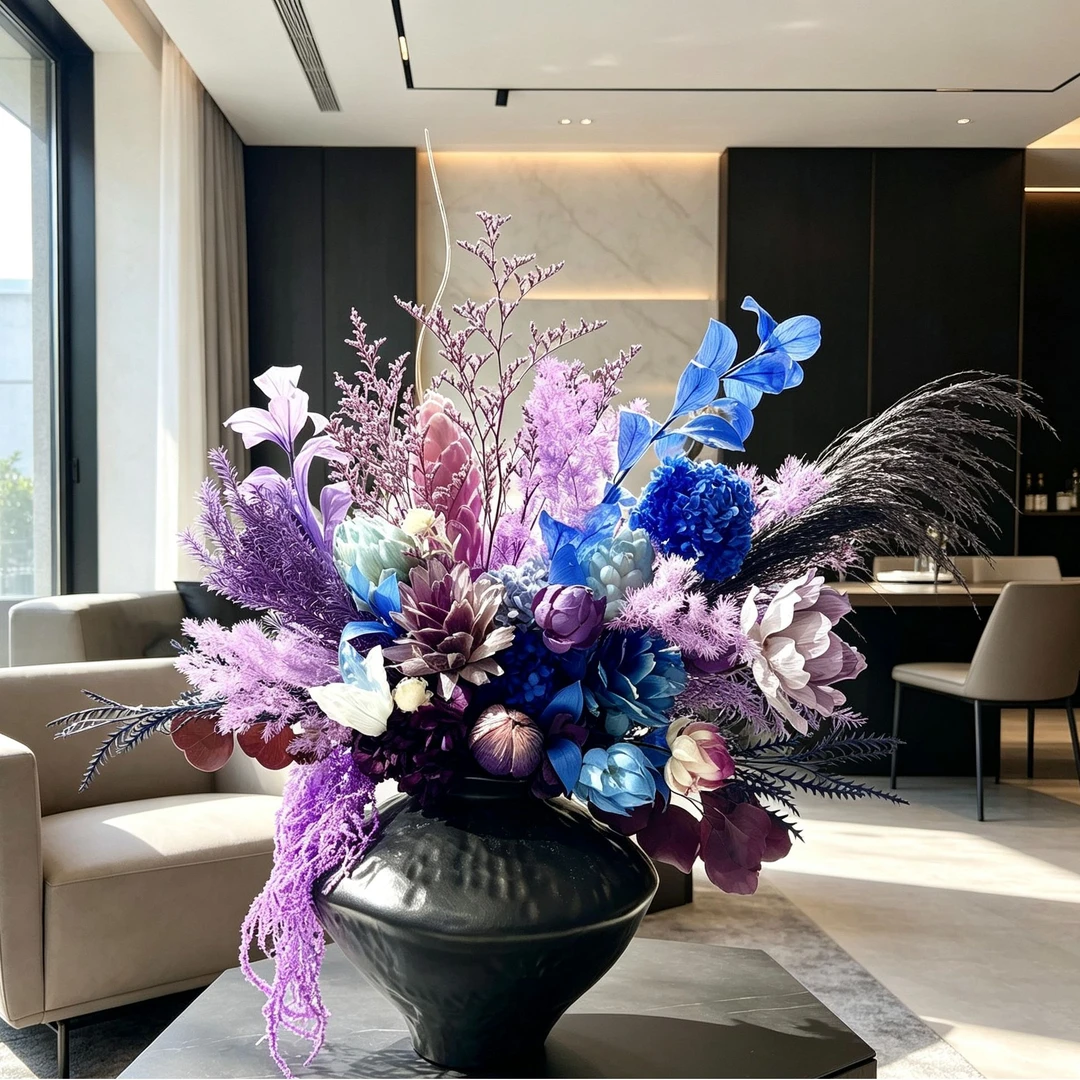 【梵星】永生花装饰花束客厅玄关家居高级家居轻奢摆件