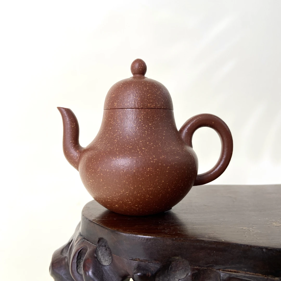 宜兴手工紫砂陶 （实力派2）120cc茶壶GS4220-16