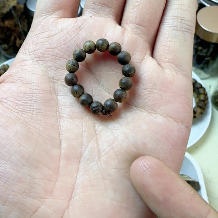 沉香沉香碎屑奇楠沉香碎戒指