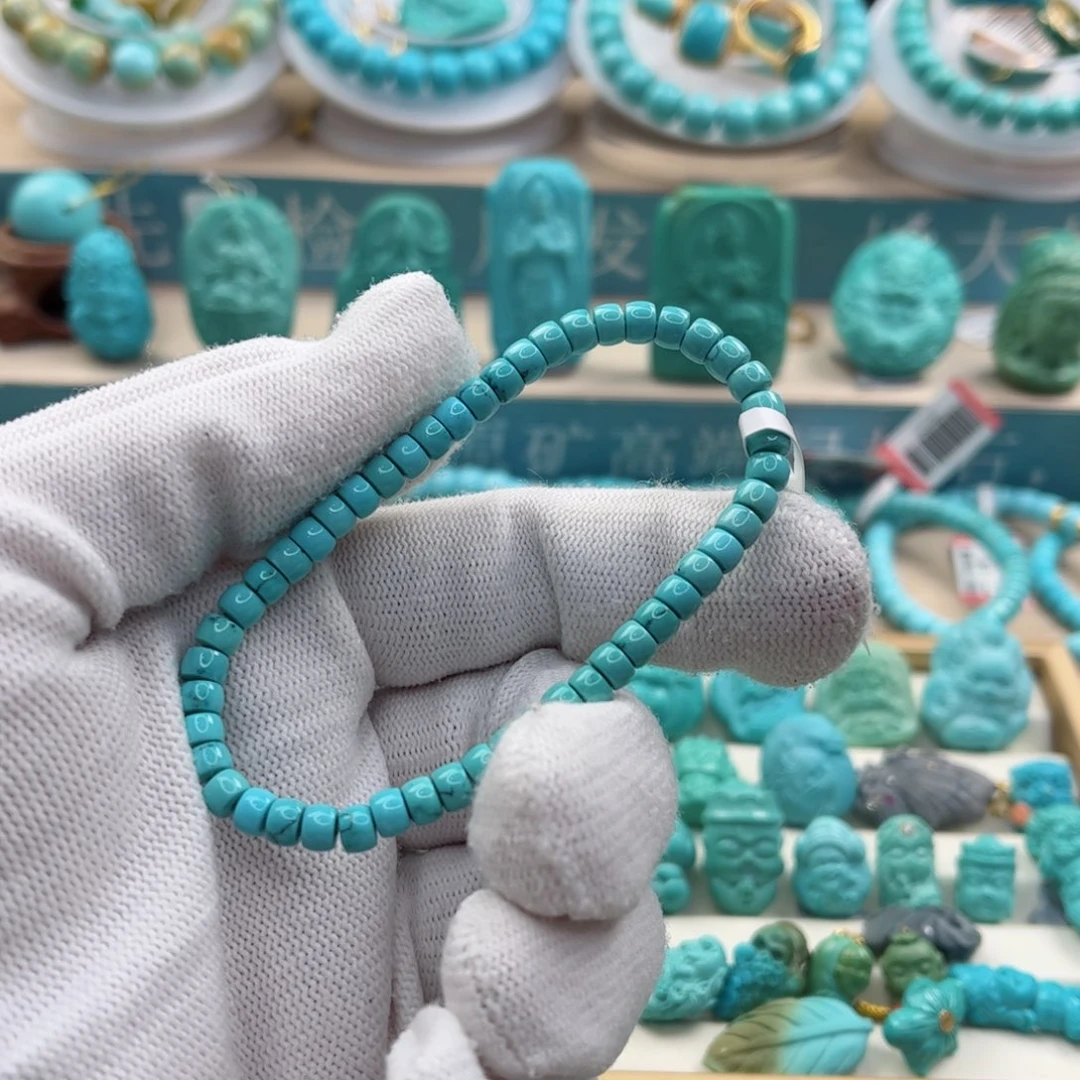 绿松石珠宝奇石未镶嵌