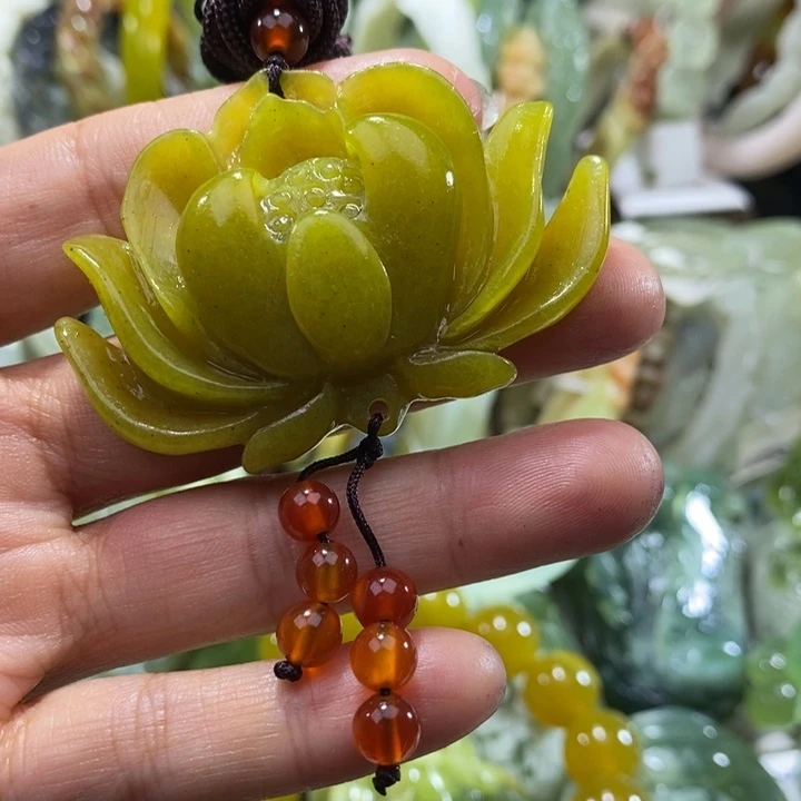 未镶嵌岫玉岫玉吊坠