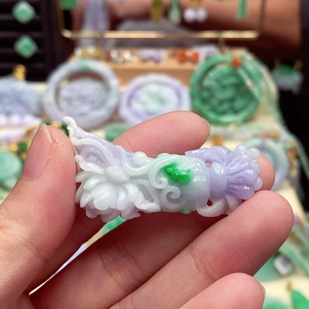 颈饰未镶嵌翡翠翡翠吊坠