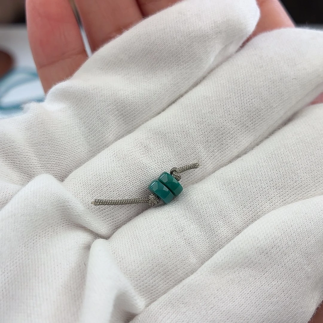 未镶嵌绿松石绿松石5.5mm