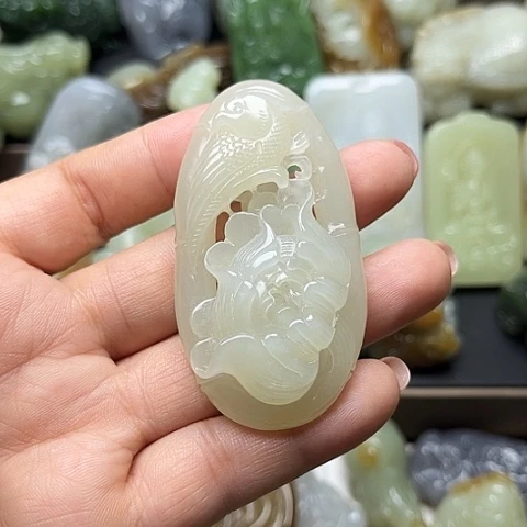 颈饰未镶嵌和田玉用****3