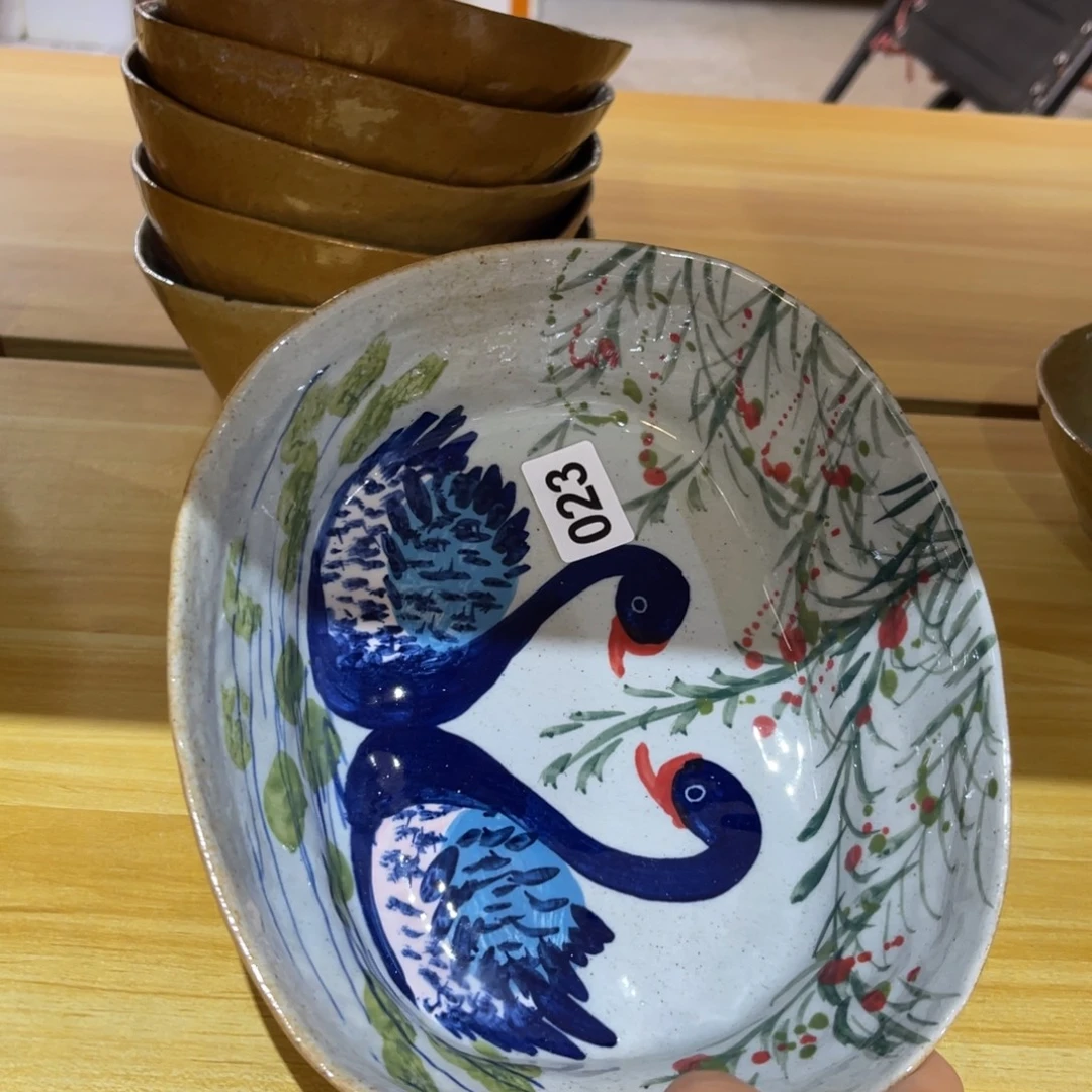瓷片景德镇手工手绘