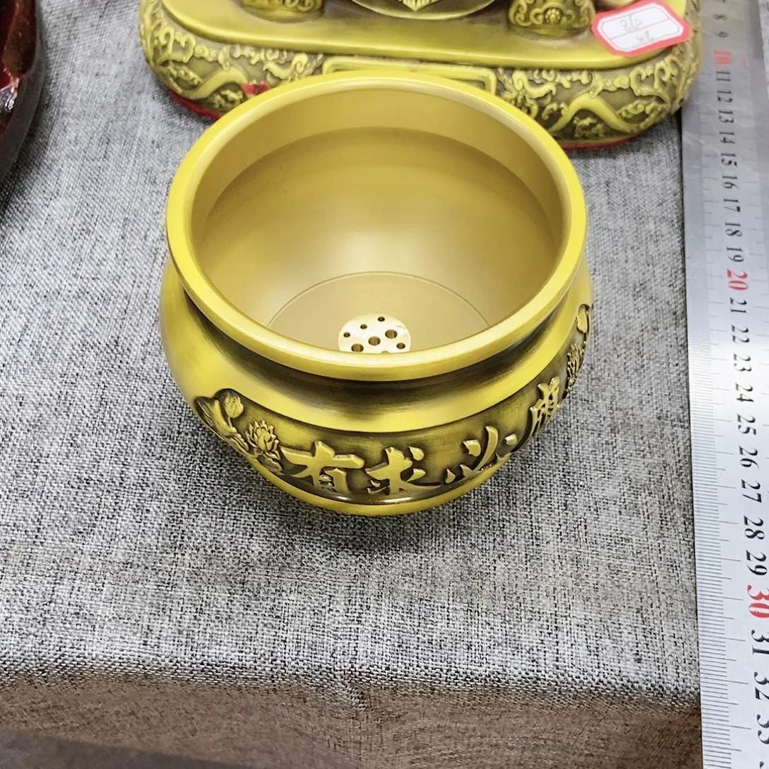 【闪购商品】大*铜香炉摆件带香插