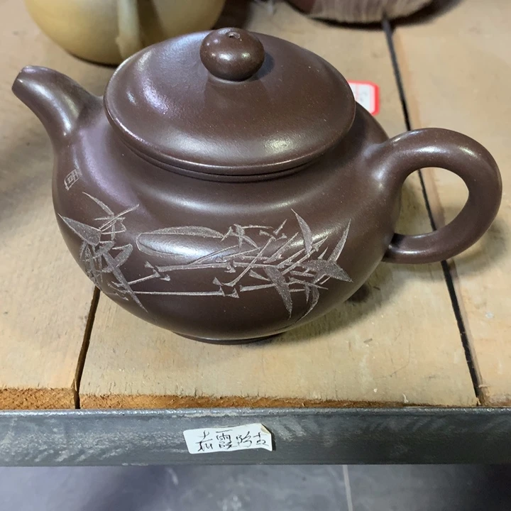 紫砂茶壶原矿手工86