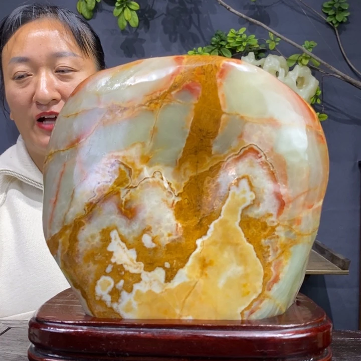 石材精品古青石摆件