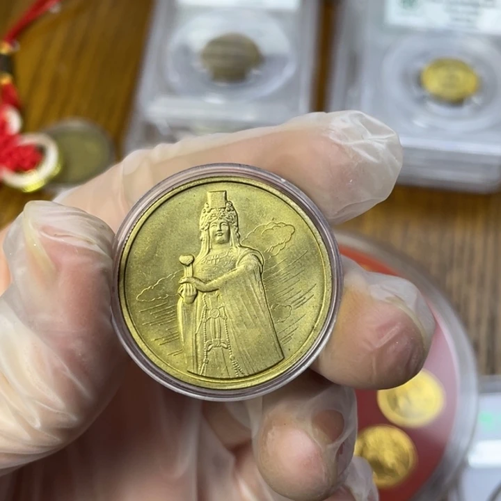 等***舅其他普通金属妈祖纪念章 微氧化