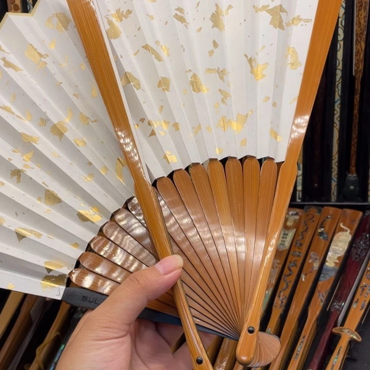 扇子全老三合清式倒排茄一把