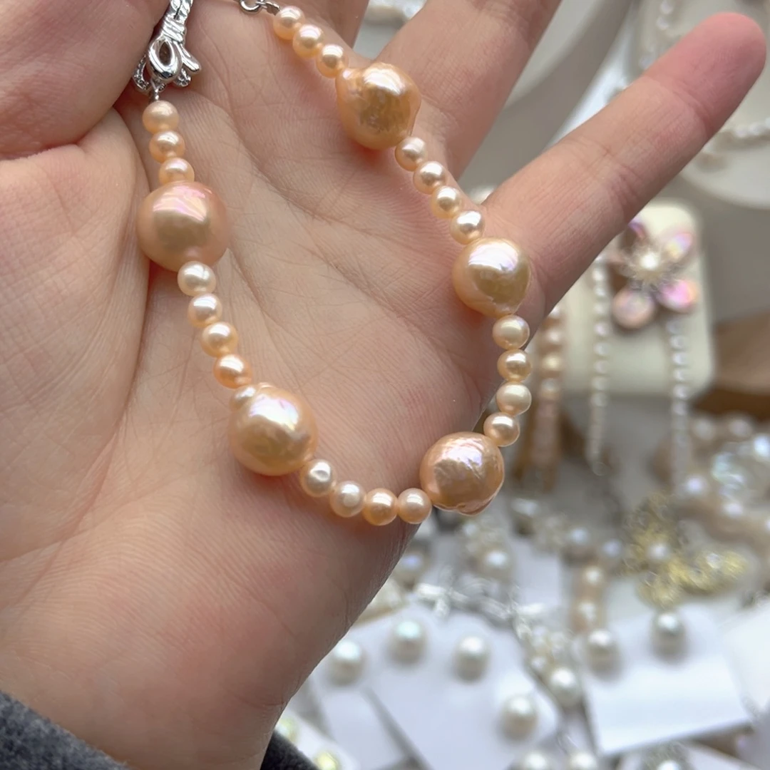 淡水珍珠颈饰未镶嵌