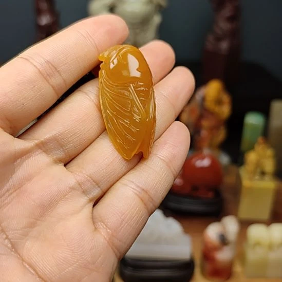心***凉寿山石挂件挂件挂件