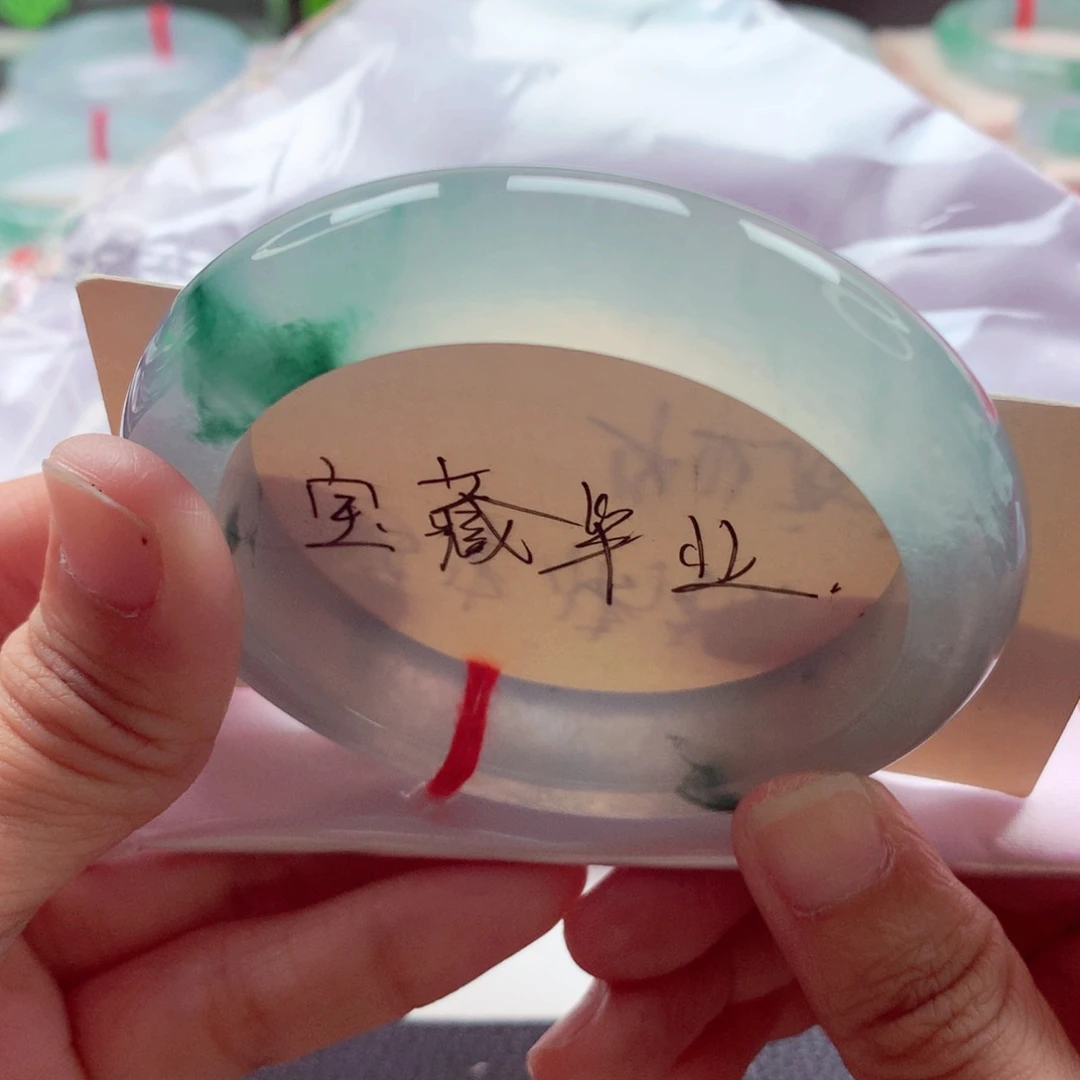 铁***翡翠未镶嵌手镯分单3A