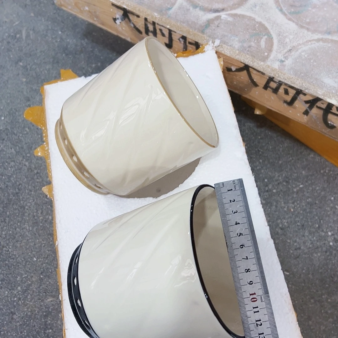 外贸尾单陶瓷花盆凑单10米包邮