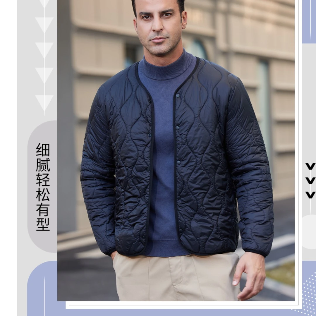 A3509男士秋冬保暖休闲外套【三色可选】