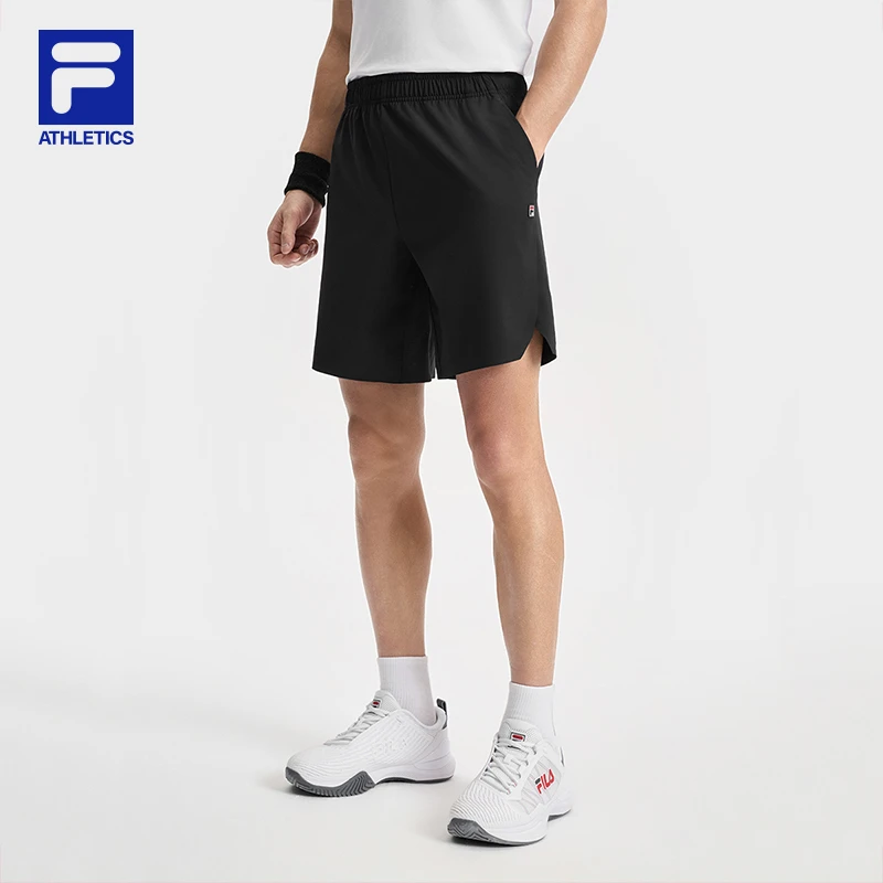 Fila/斐乐男士【夏日特惠梭织短裤】夏季速干休闲运动裤A11M523801F