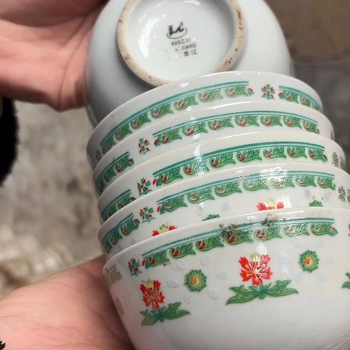 摆件，烧制问题都是正常的到手6个