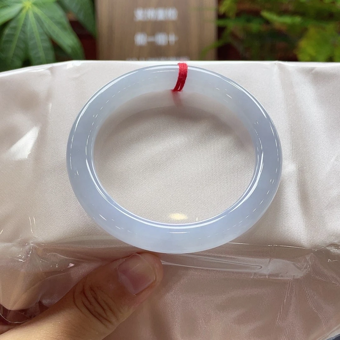 翡翠未镶嵌手镯43 号链接