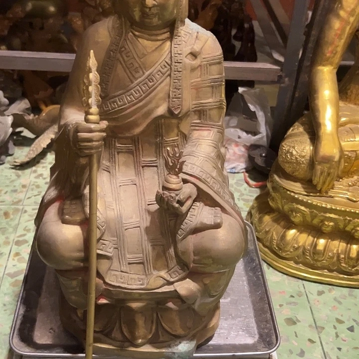 安***生黄铜摆件，文房工艺品摆件