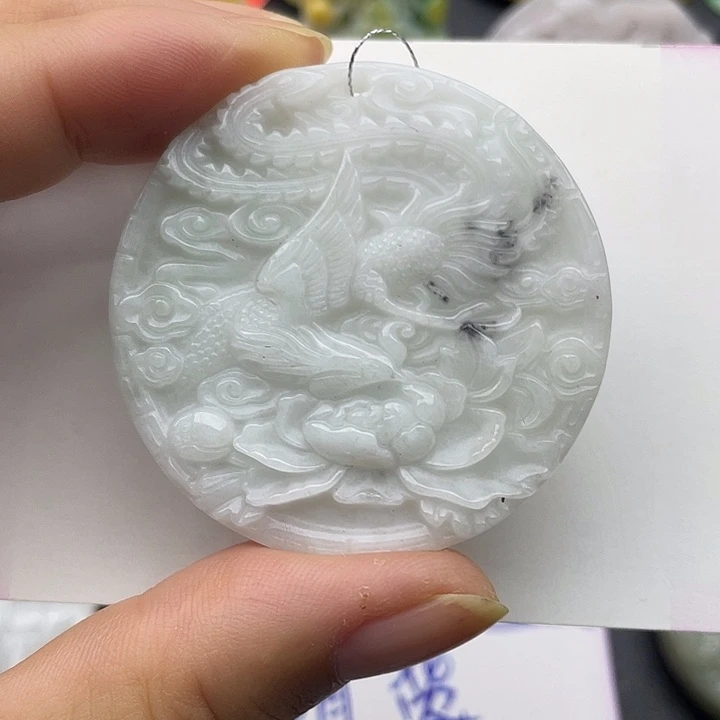 翡翠未镶嵌颈饰天然翡翠