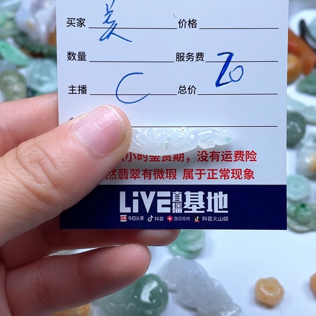 颈饰未镶嵌翡翠美**滴