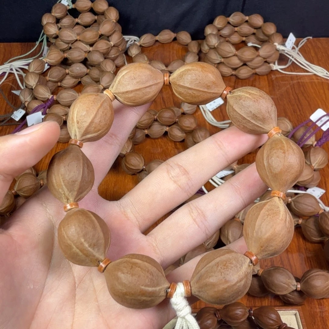 白***葭橄榄核手串/手链2127梅林铁核美丽核